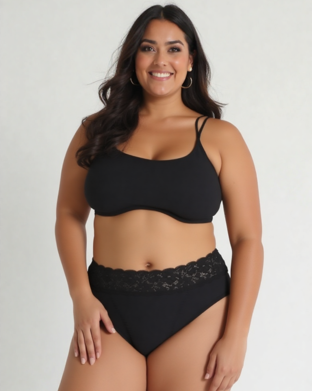 Culotte menstruelle Mélina Dentelle – Flux Normal à Abondant